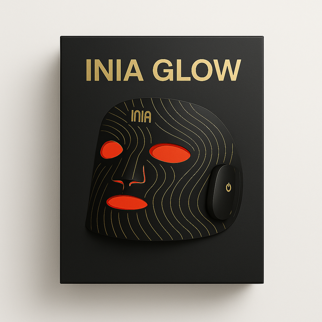 INIA GLOW Wireless LED Face Mask